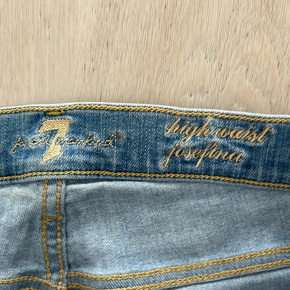 7 for all mankind high waist josefina - Picture 3 of 5